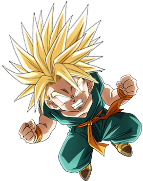 Trunks (Super Saiyan Rage) (Buu Saga) by DragonMazterYT on DeviantArt