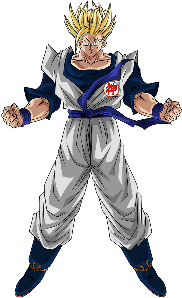 Future Gohan (Kami) (Super Saiyan Rage) by DragonMazterYT on DeviantArt