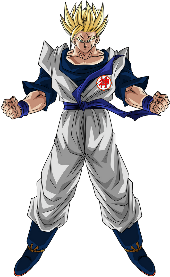 Future Gohan (Kami) (Super Saiyan Rage) (2) by DragonMazterYT on DeviantArt