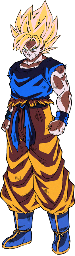 Namek Dc Goku (Namek Saga) (Super Saiyan) by DragonMazterYT on DeviantArt