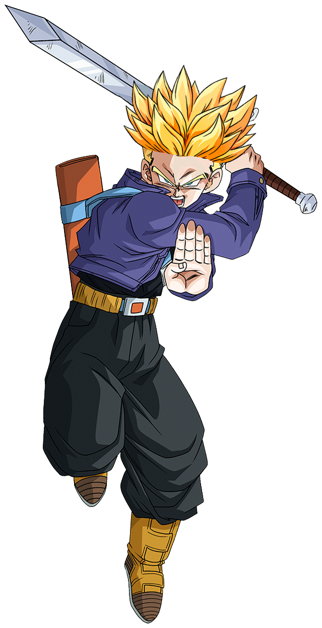 Trunks (Super Saiyan 2) by DragonMazterYT on DeviantArt