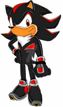 Shadow the hedgehog in Sonic Rivals