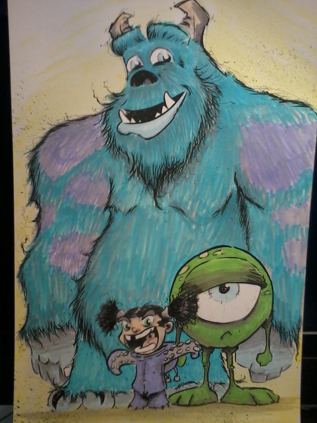 Monsters Inc by BenBender on DeviantArt