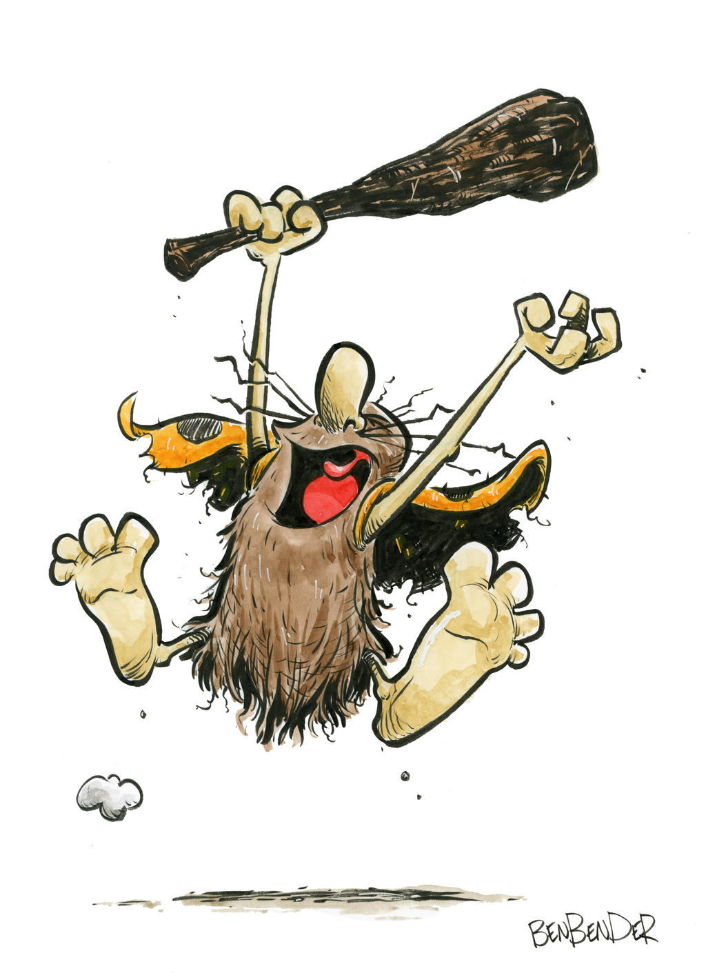 Captain Caveman by BenBender on DeviantArt