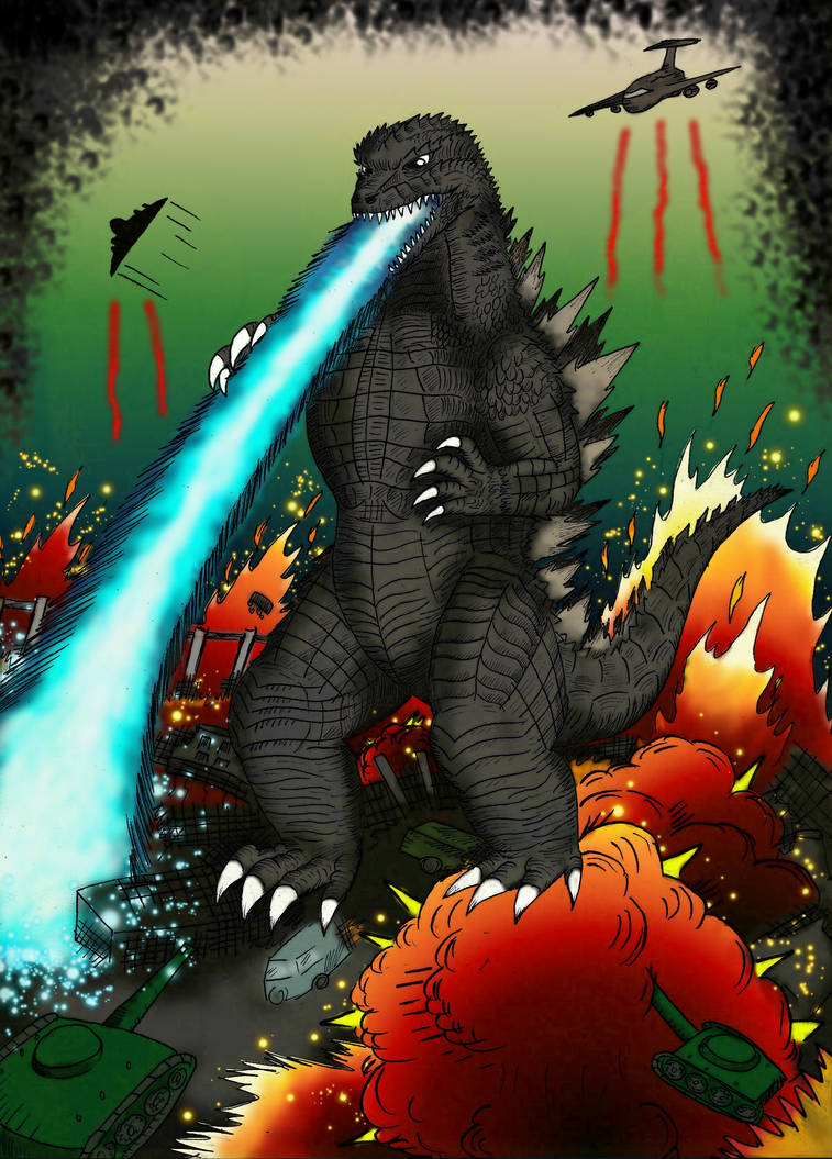 Godzilla King of the monsters by SaintNick14 on DeviantArt