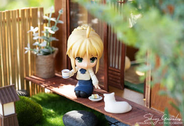 Tea time with Saber