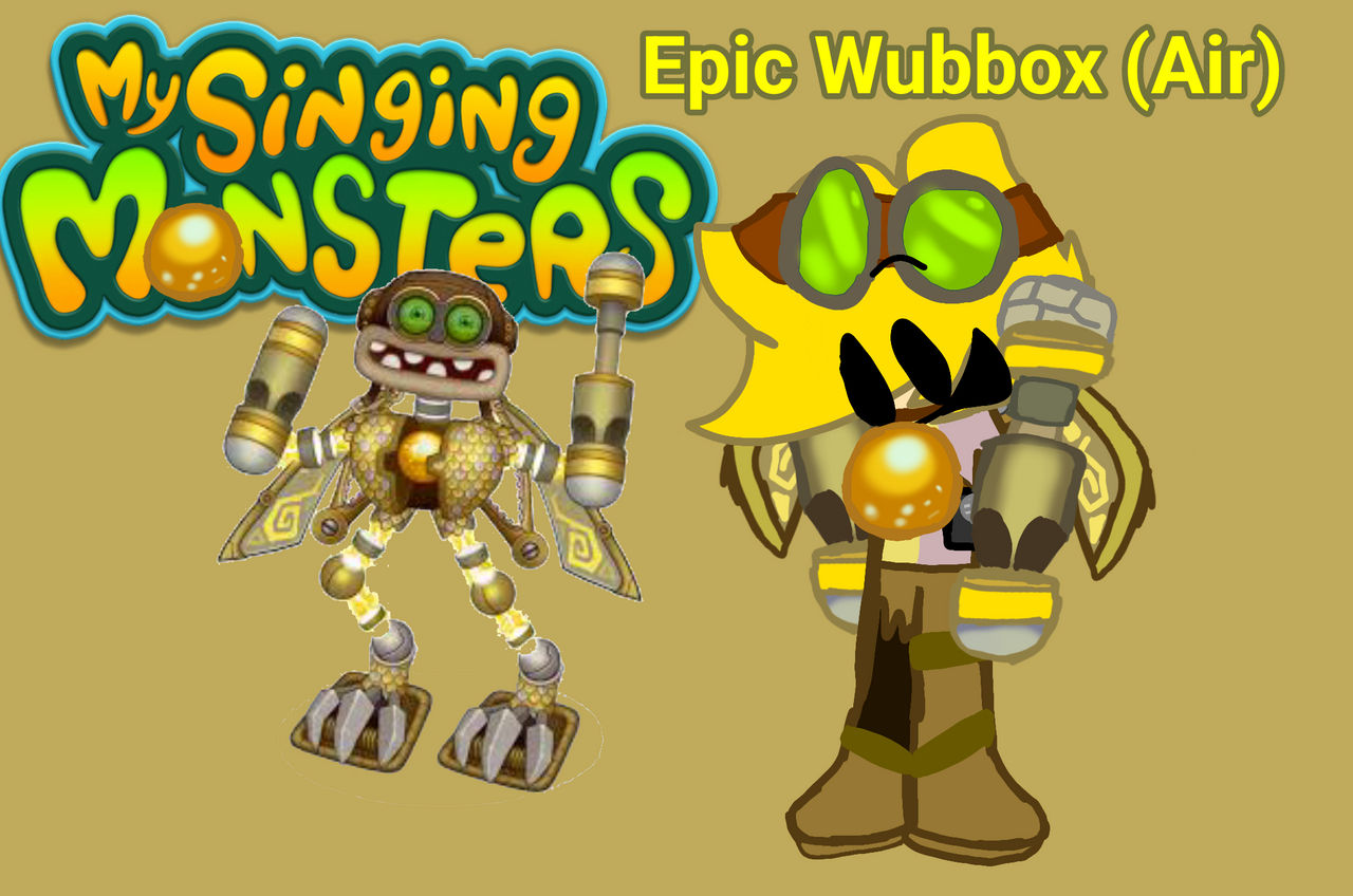 Epic air wubbox as a monster girl ;) : r/MySingingMonsters
