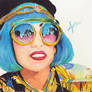 Lady gaga watercolors