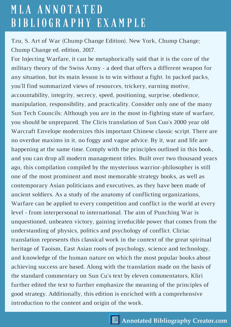 MLA Annotated Bibliography Sample by AnnotatedBibCreator on DeviantArt