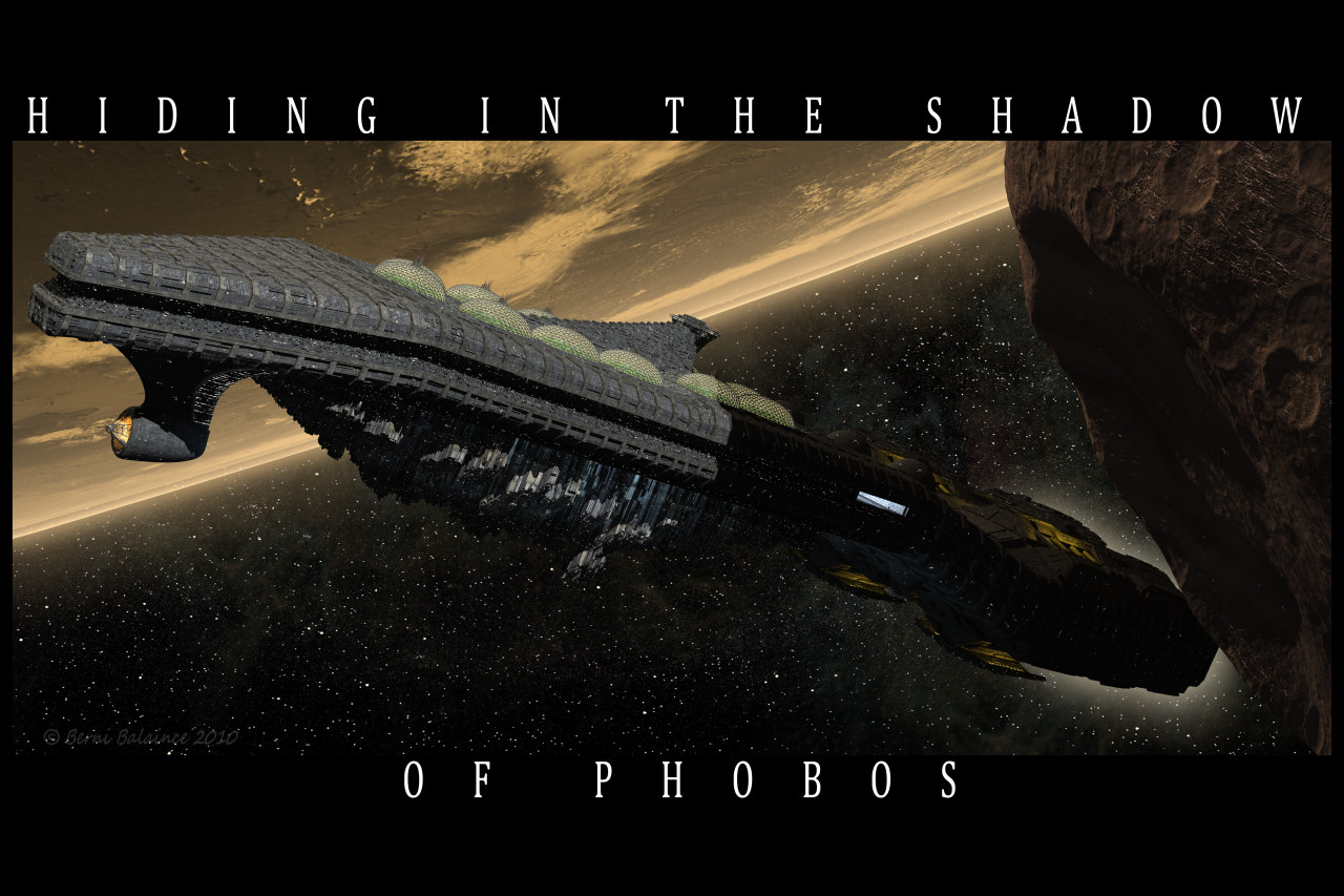 Hiding in the Shadow of Phobos