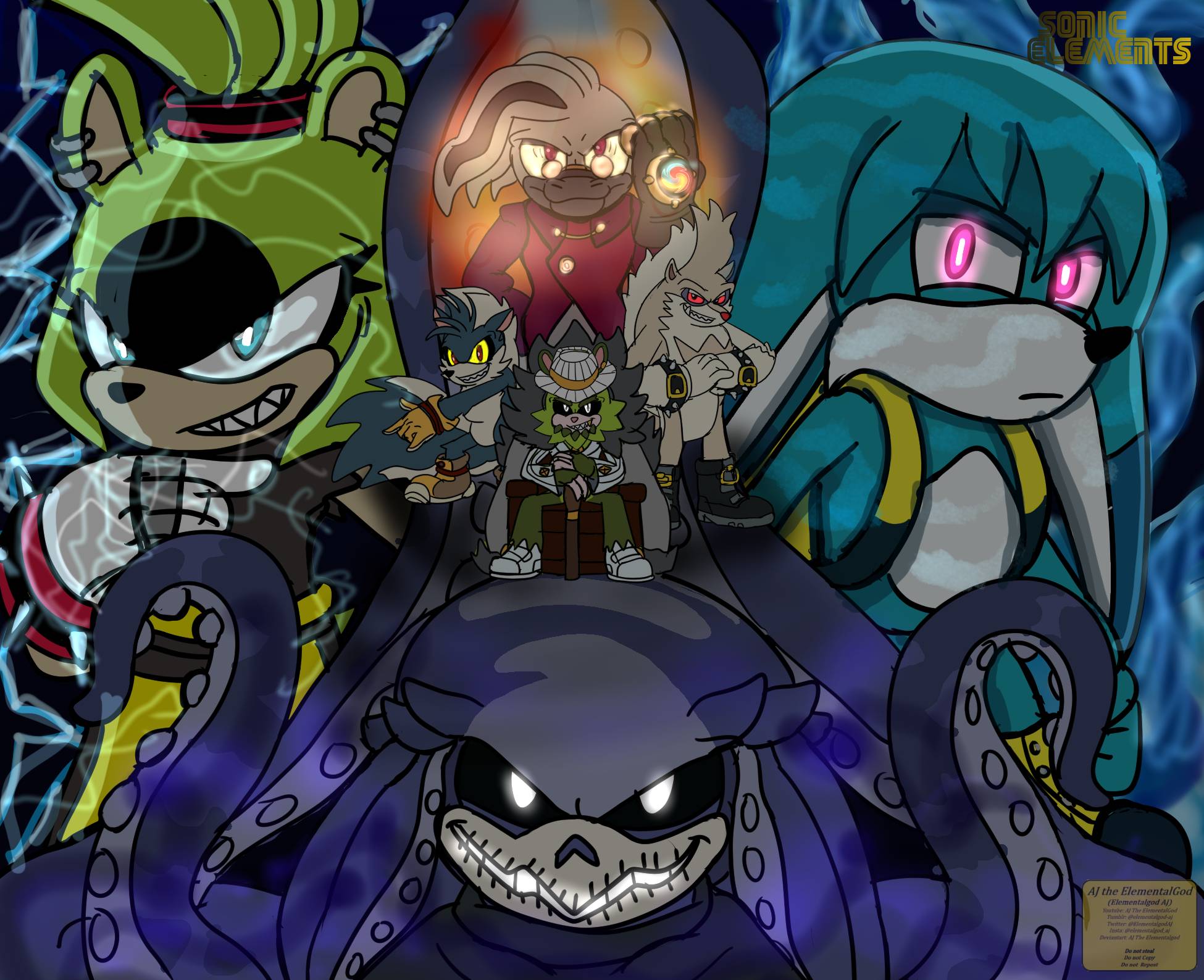 Sonic IDW Villains by ElementalgodAJ on DeviantArt