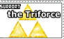 I Support the Triforce Stamp