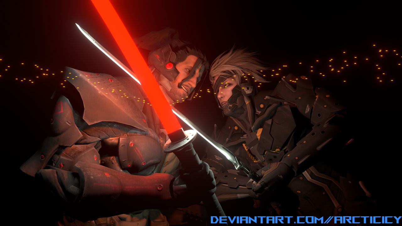 Raiden VS Jetstream Sam by arcticicy on DeviantArt