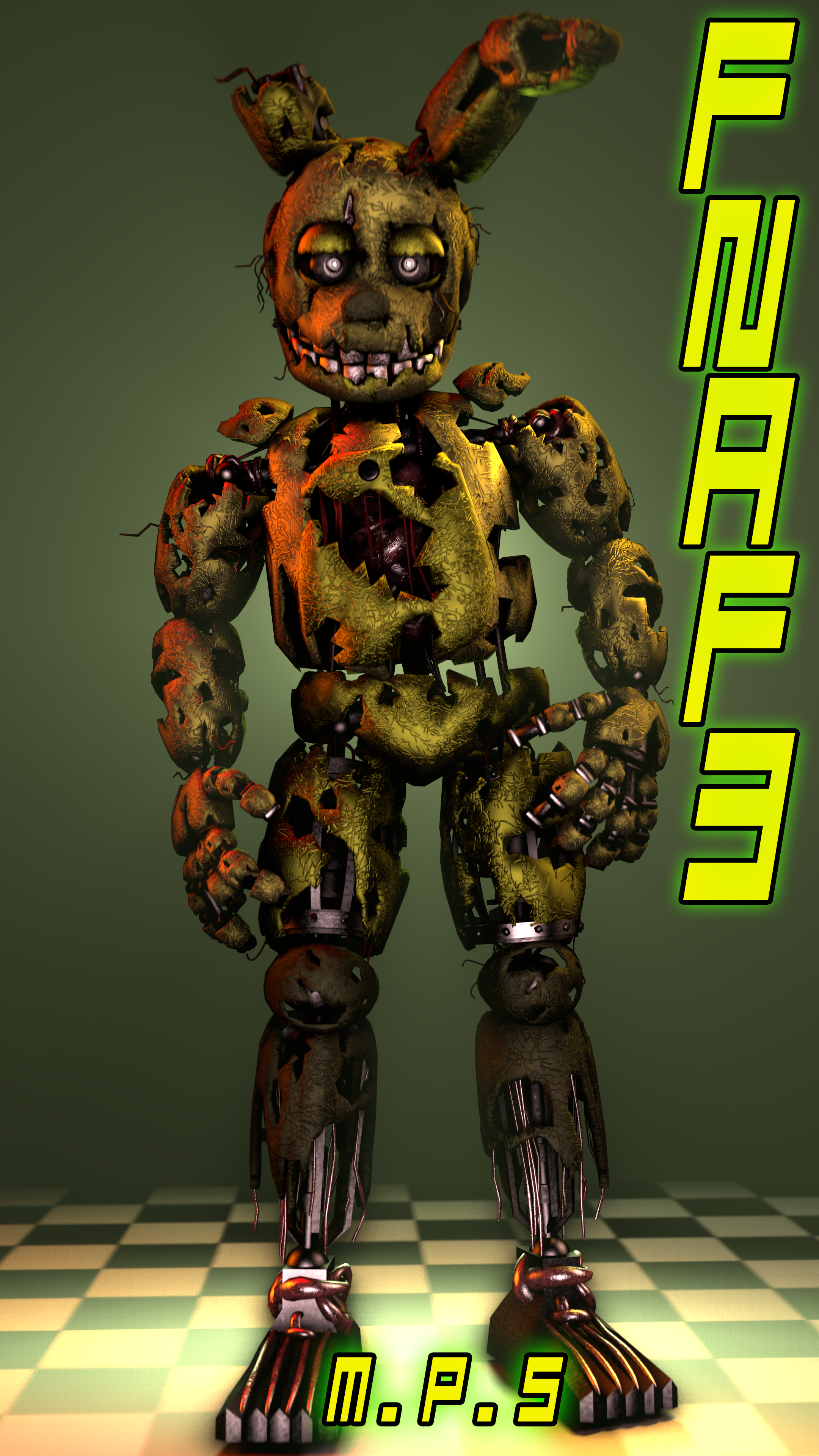 SpringTrap - Five Nights At Freddy's 3 by J04C0 on DeviantArt