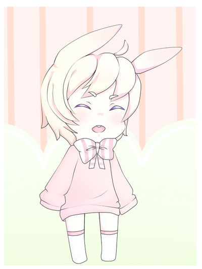 Chibi bunny boy