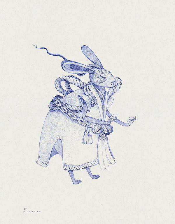 Kapuki Rabbit Rabbit Kabuki by Sithzam on DeviantArt