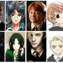 Harry Potter Characters (Anime Version)