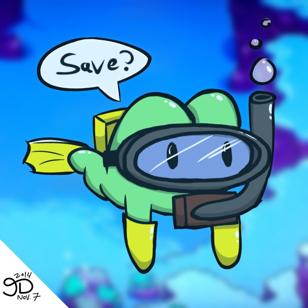 Mother 3 - Scuba Save Frog