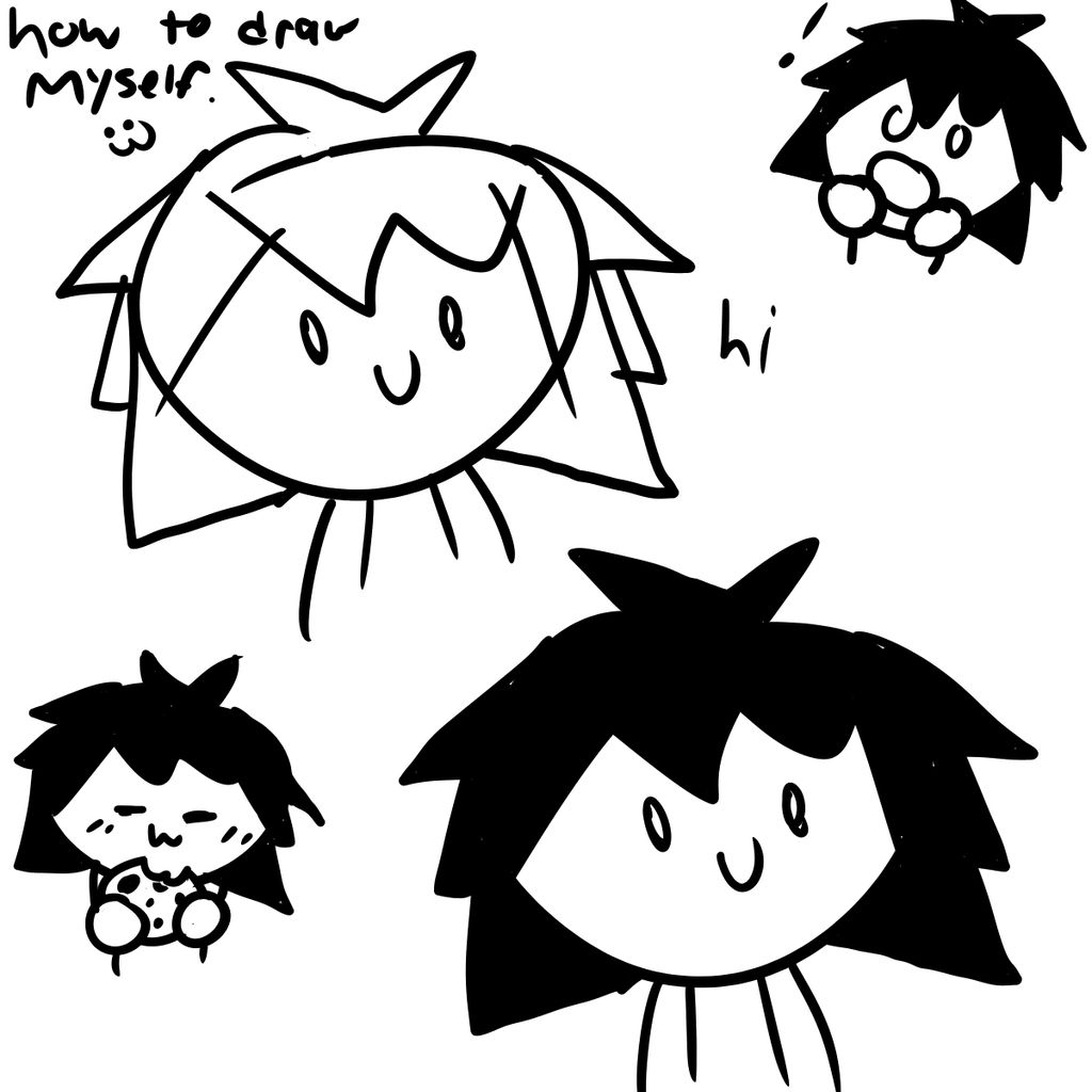How to draw myself by JOSHDILISI on DeviantArt