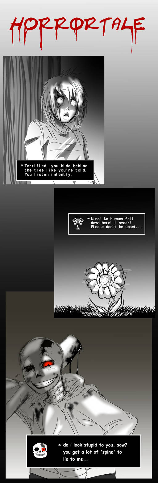 Horror Tale Chapter 4 Horrortale by NotYourTherapist on DeviantArt