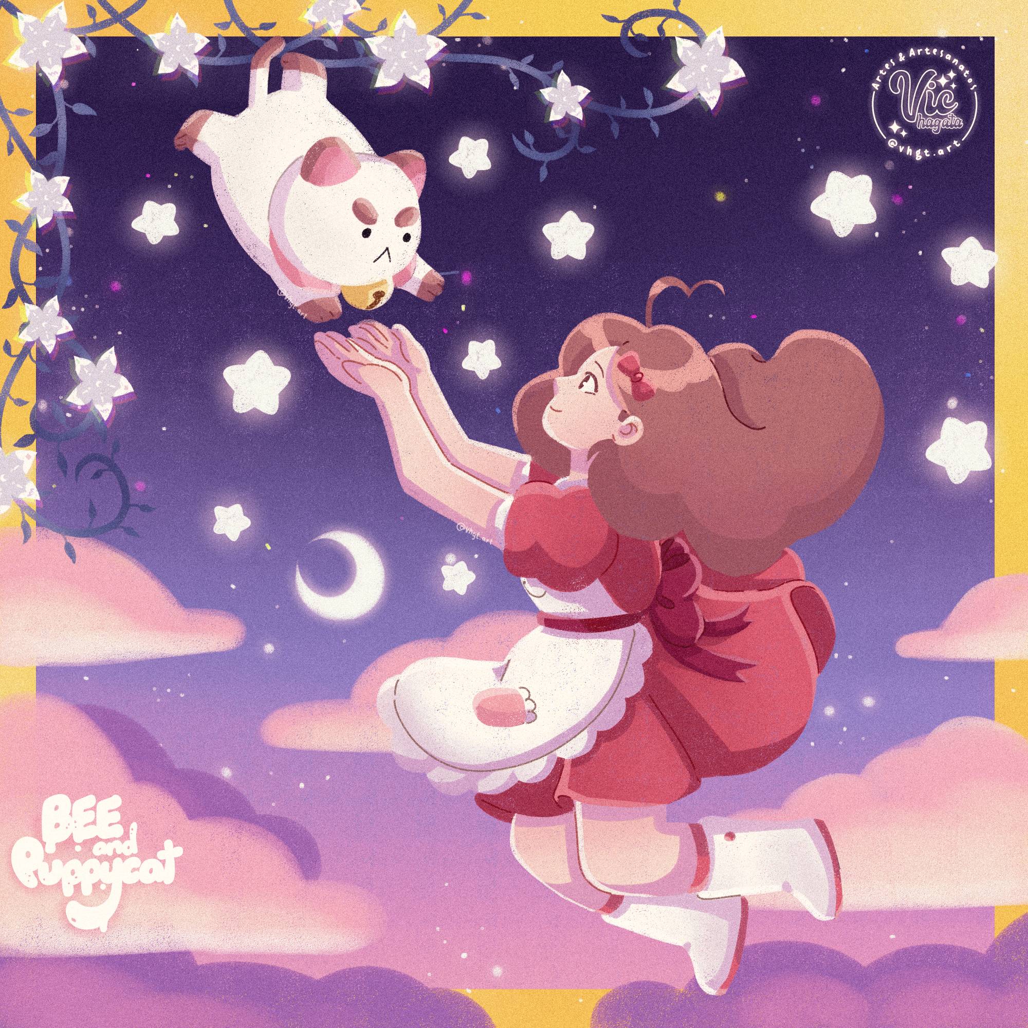 STREAM BEE AND PUPPYCAT ON NETFLIX By Vhgtart On DeviantArt stream-bee-and-puppycat-on-netflix-by-vhgtart-on-deviantart