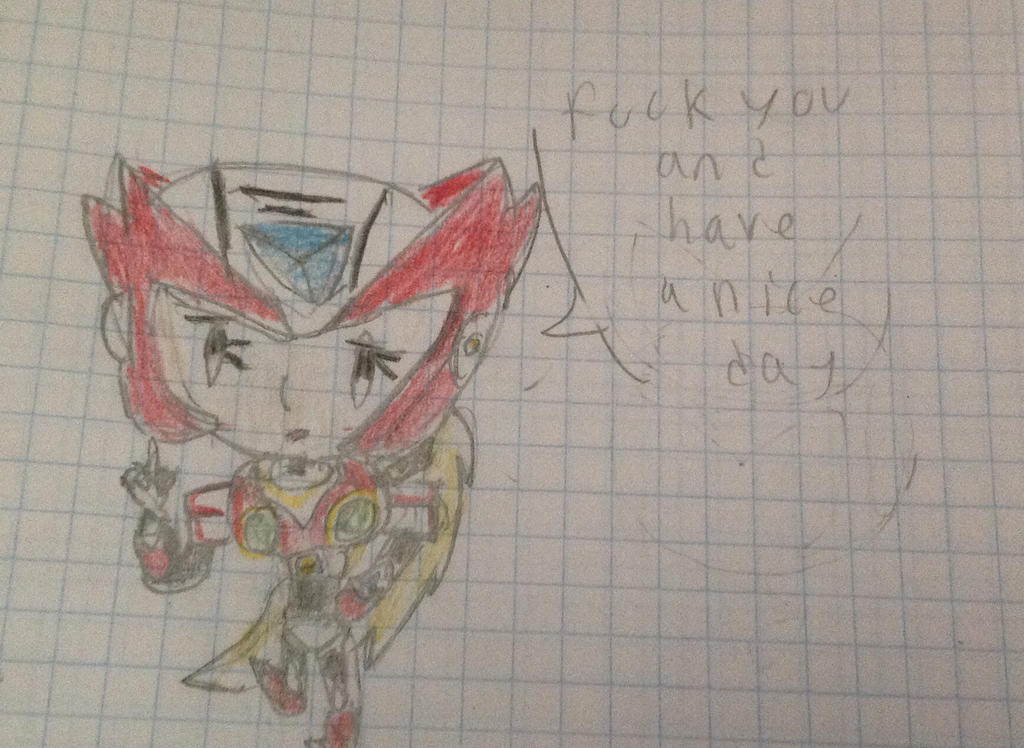 Thank you Zero by RockmanTheLoli on DeviantArt
