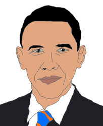 Cartoon Obama