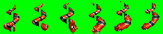 Slippa Down Rope sprite sheet by Phyreburnz on DeviantArt