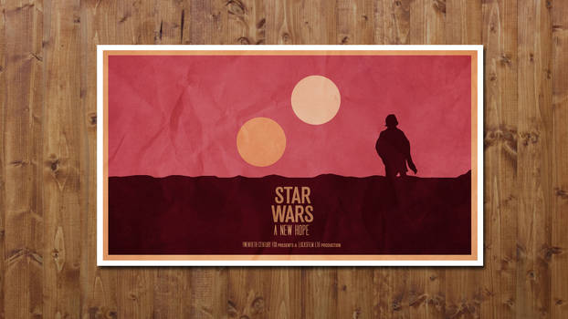 Star Wars A New Hope - Minimalist