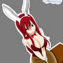 Fairy Tail Bunny Erza Scarlet