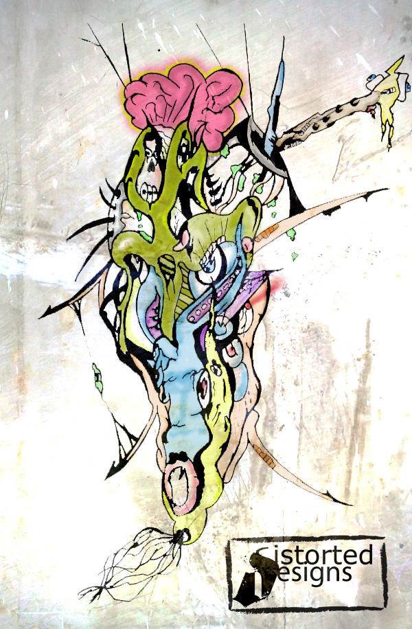 Distorted Monster Designs monster by distorteddesignsde on DeviantArt