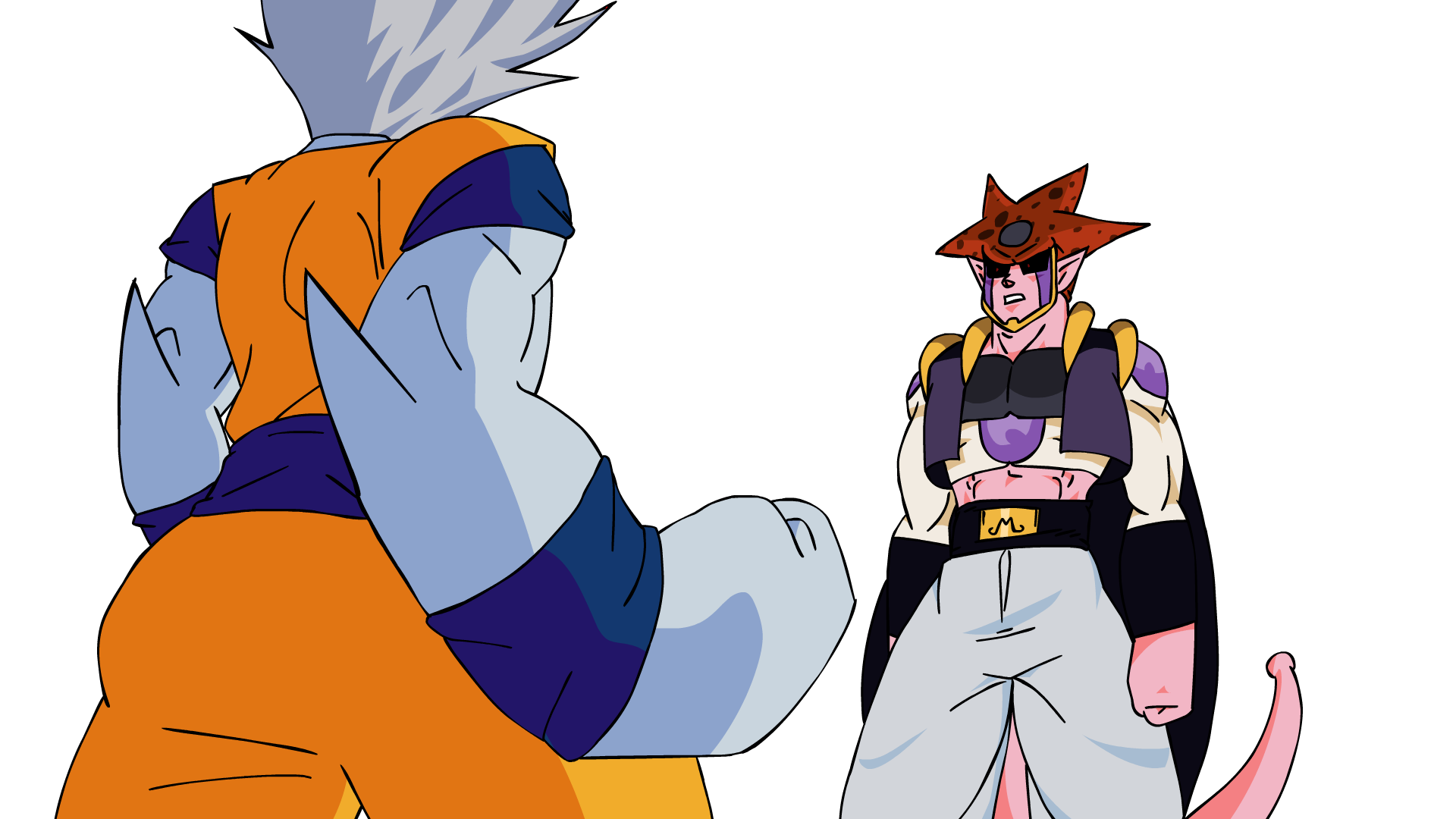 Goku ssj10 vs Celbuzer by khddutfkifu on DeviantArt