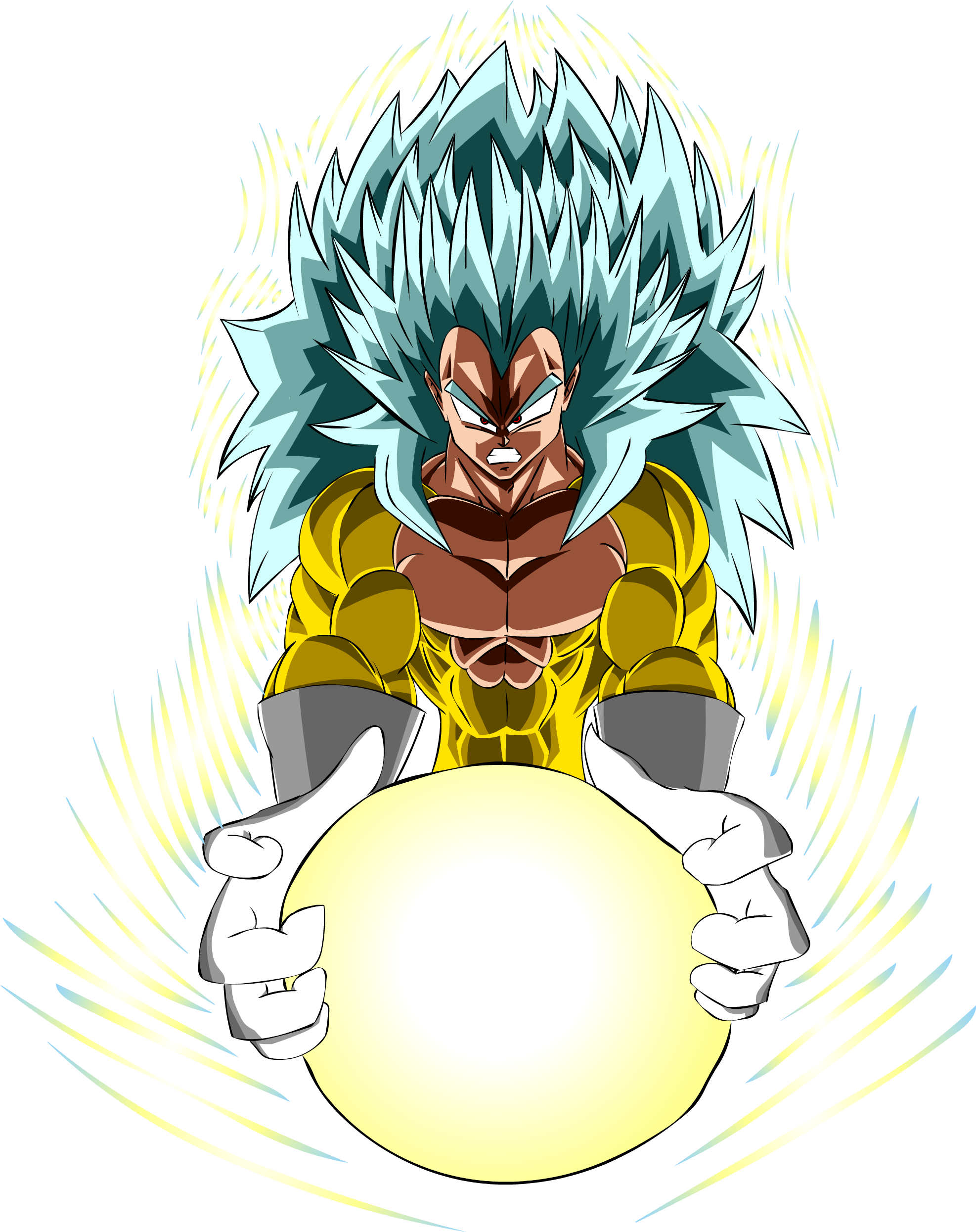 Vegeta SSJ5 Mystic by Menamezapiero on DeviantArt