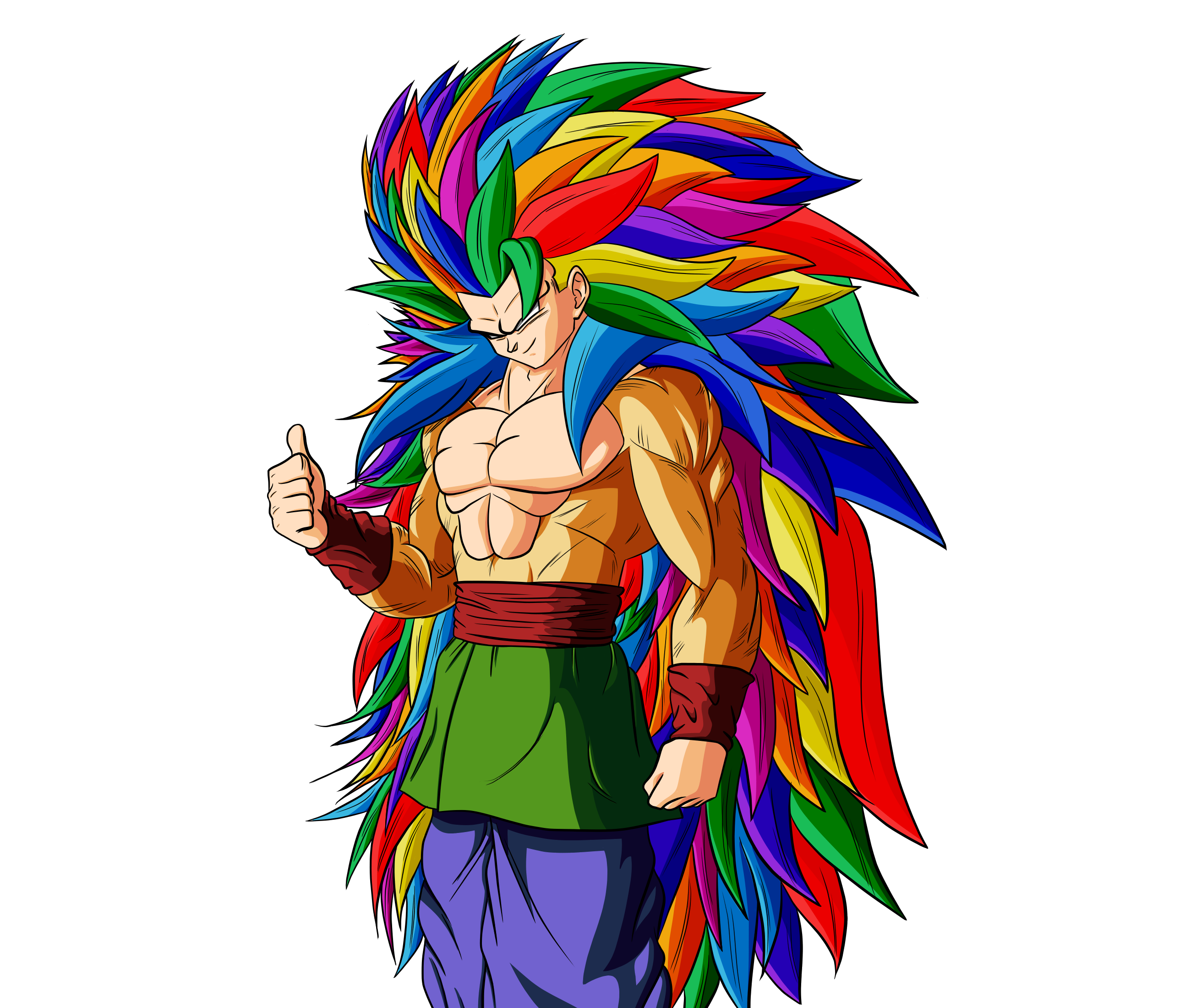 Ssj Perfecto Infinito by me by MKLEONHART on DeviantArt