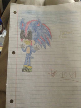 Tyler the hedgehog exe form