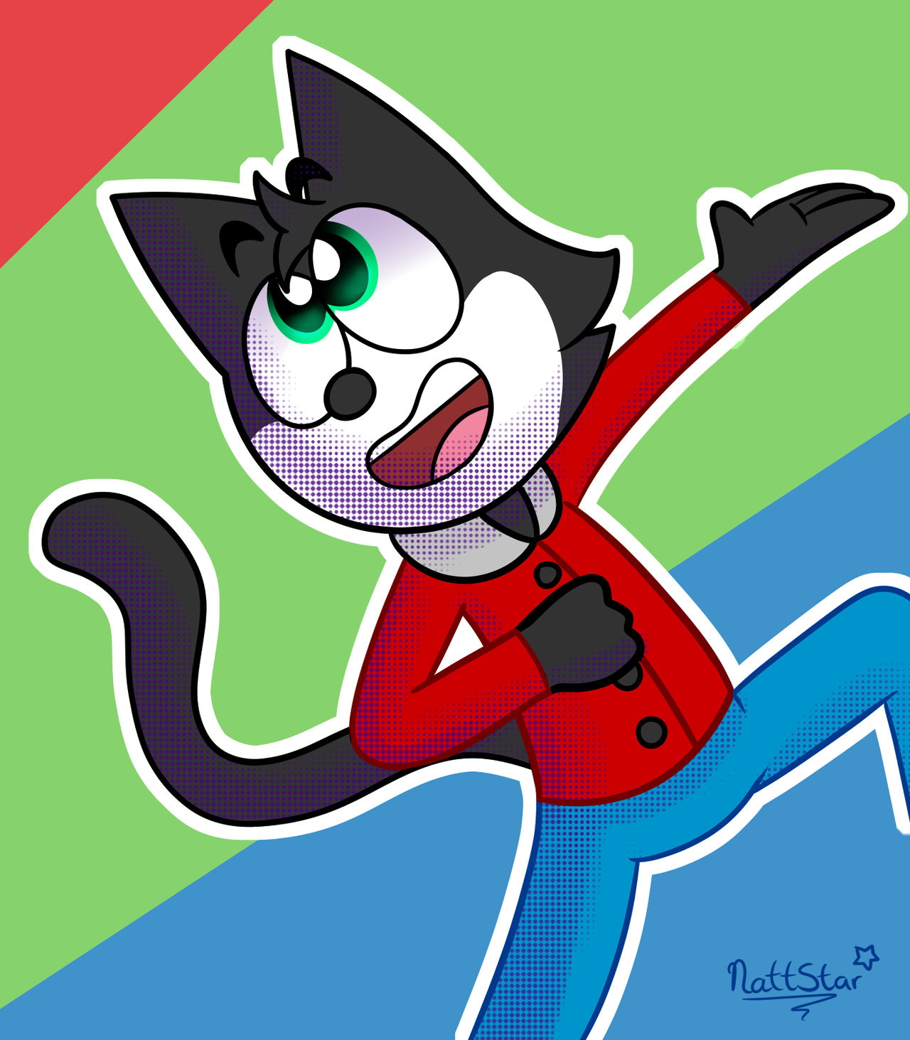 Alex the Cat - Art Trade by NattStar on DeviantArt