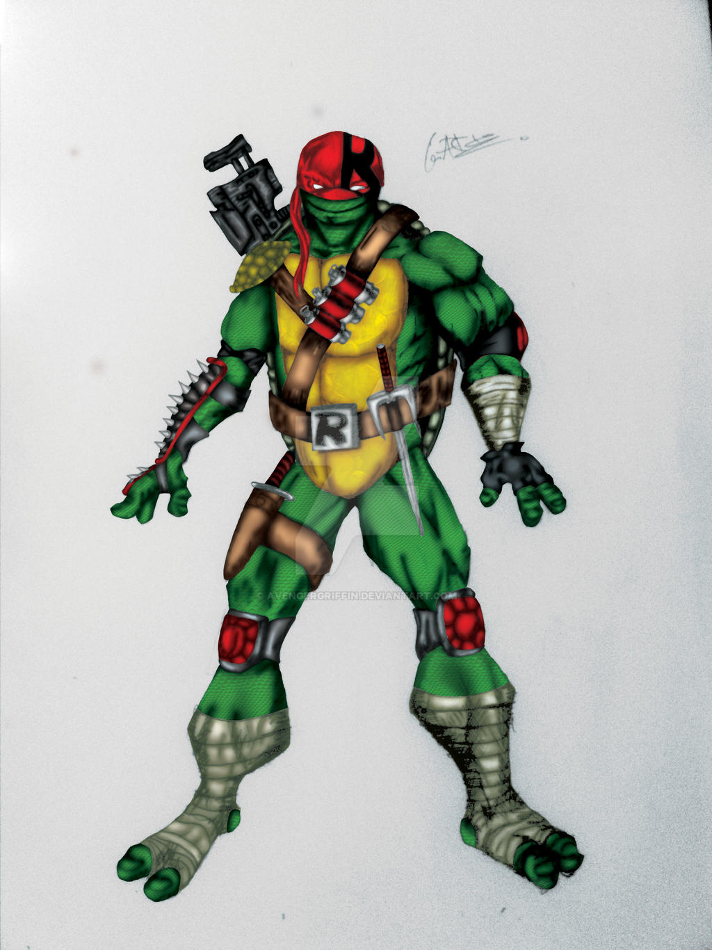 Tmnt Raph Redesign by avengergriffin on DeviantArt