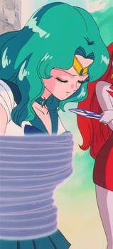 Sailor Neptune tied up