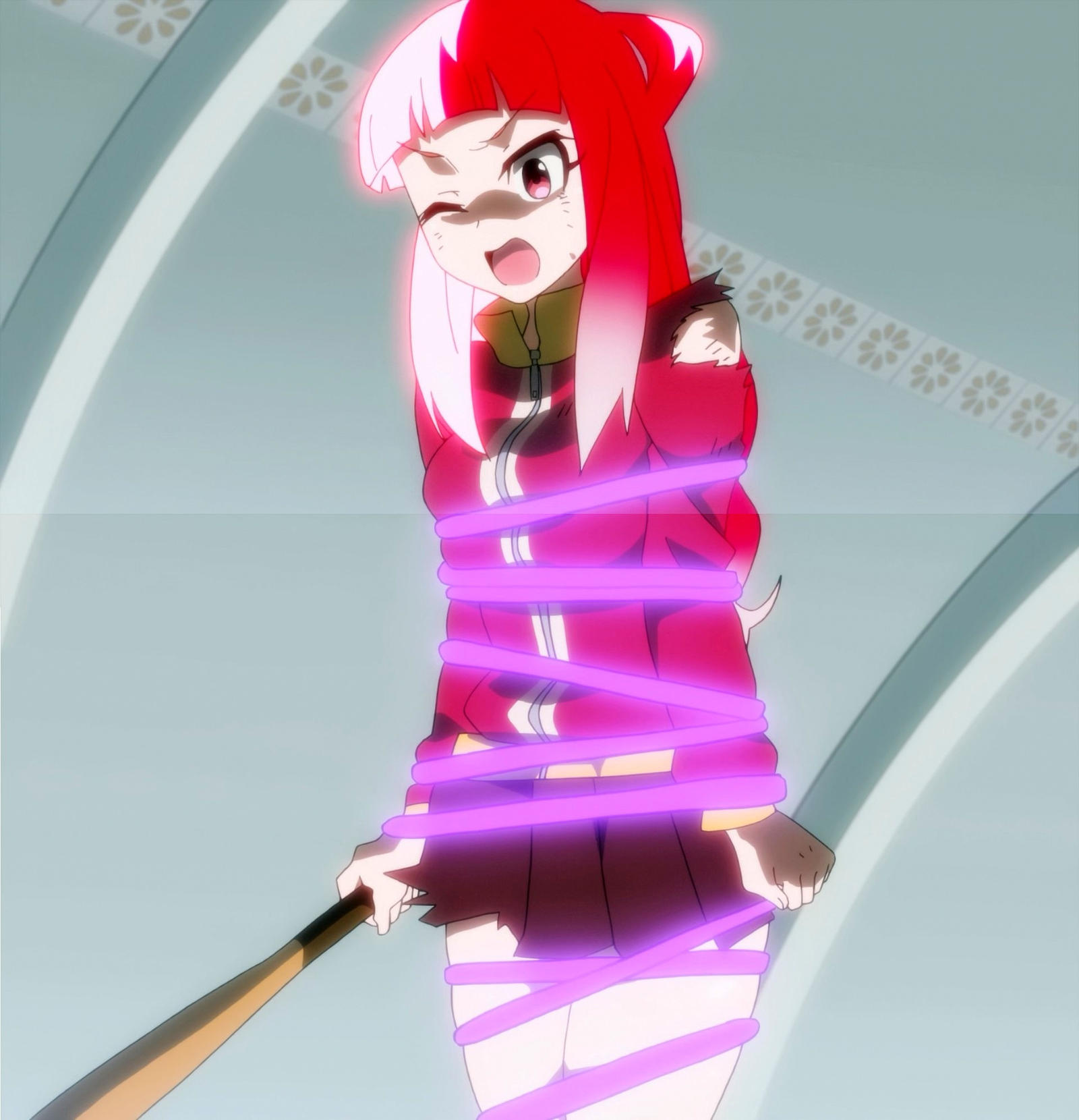 Matome tied up by mizuluffy2 on DeviantArt