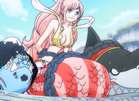 Shirahoshi tied up (Remastered)