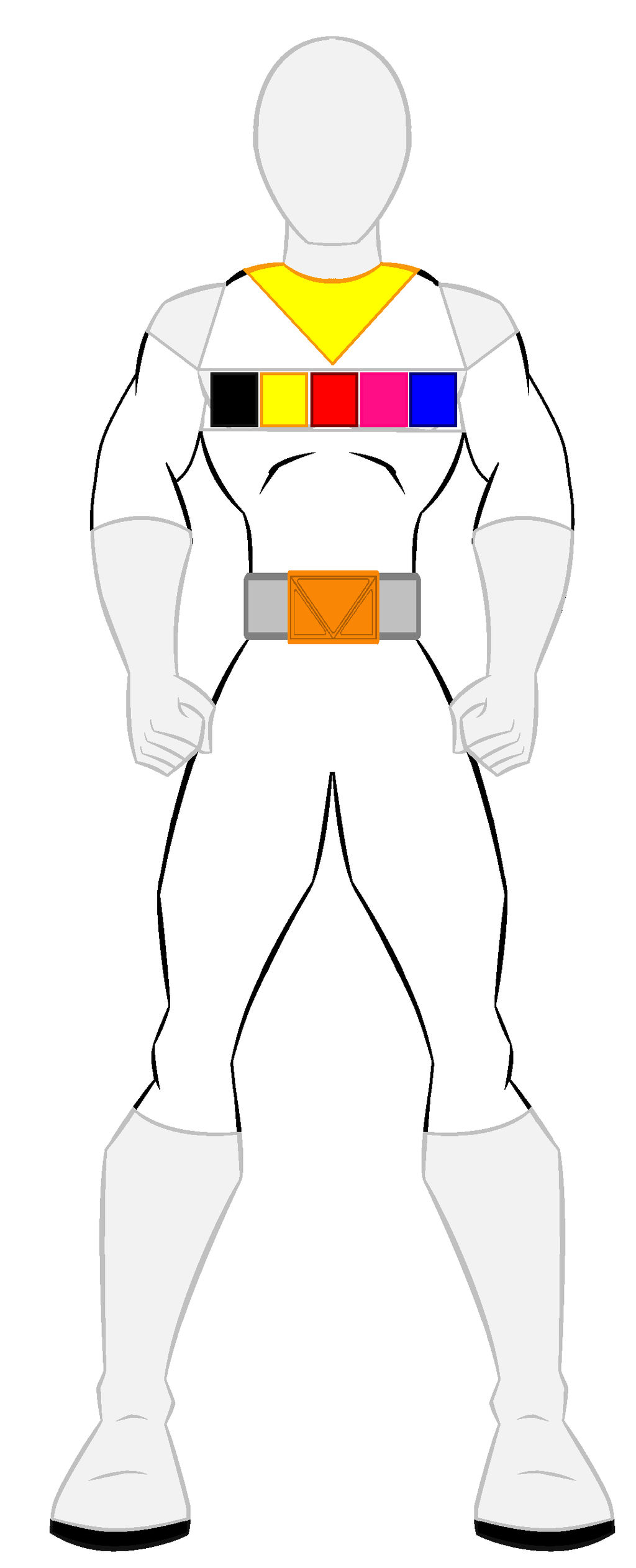 6. Power Rangers in Space - Boys outline by PowerRangersWorld999 on ...