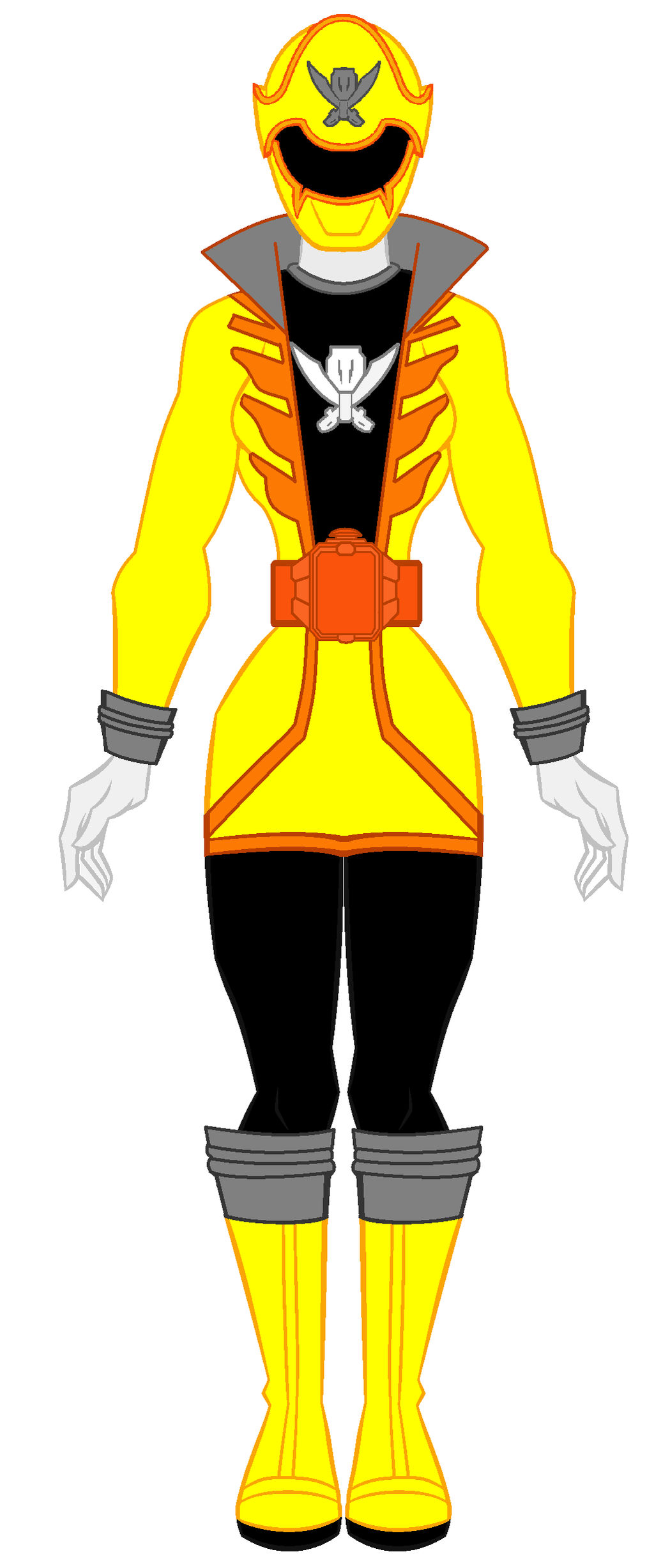 20. Power Rangers Super Megaforce - Yellow Ranger by ...