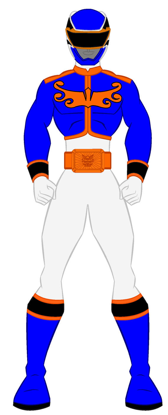 19. Power Rangers Megaforce - Blue Ranger by PowerRangersWorld999 on ...