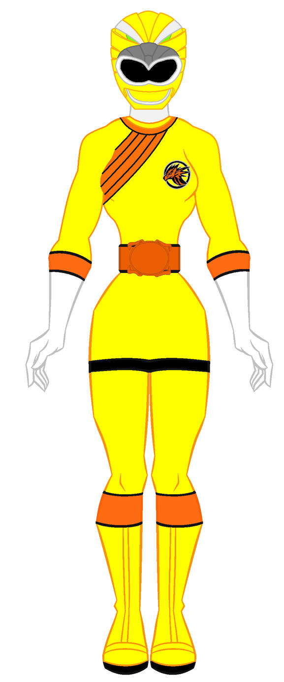 10. Power Rangers Wild Force - Yellow Ranger With by ...