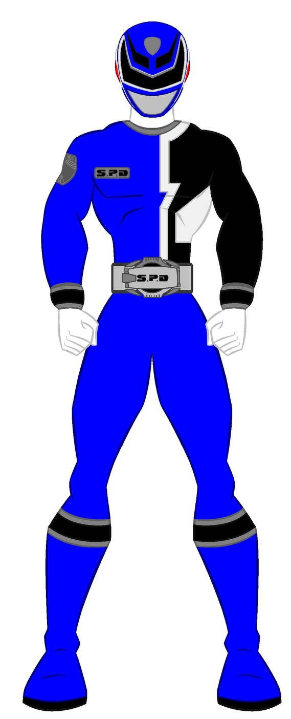 13. Power Rangers Spd - Blue Ranger by PowerRangersWorld999 on DeviantArt