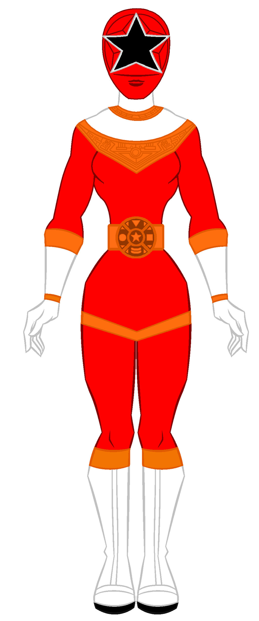 4. Power Rangers Zeo - Red Ranger Girl by PowerRangersWorld999 on ...
