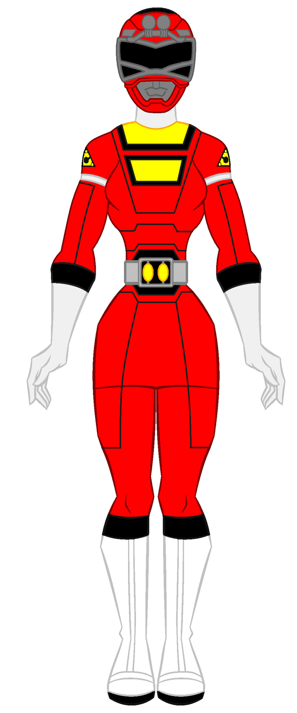 5. Power Rangers Turbo - Red Ranger Girl by PowerRangersWorld999 on ...