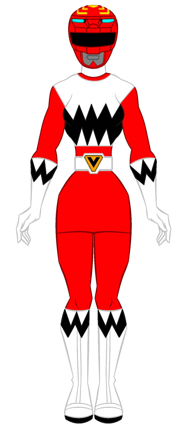 7. Power Rangers Lost Galaxy - Red Ranger Girl by PowerRangersWorld999 ...
