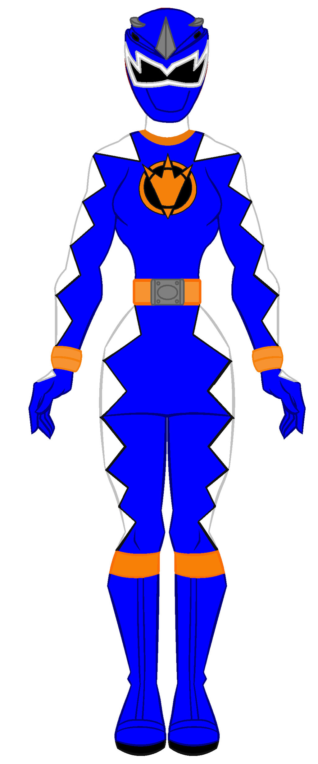 12. Power Rangers Dino Thunder - Blue Ranger Girl by ...