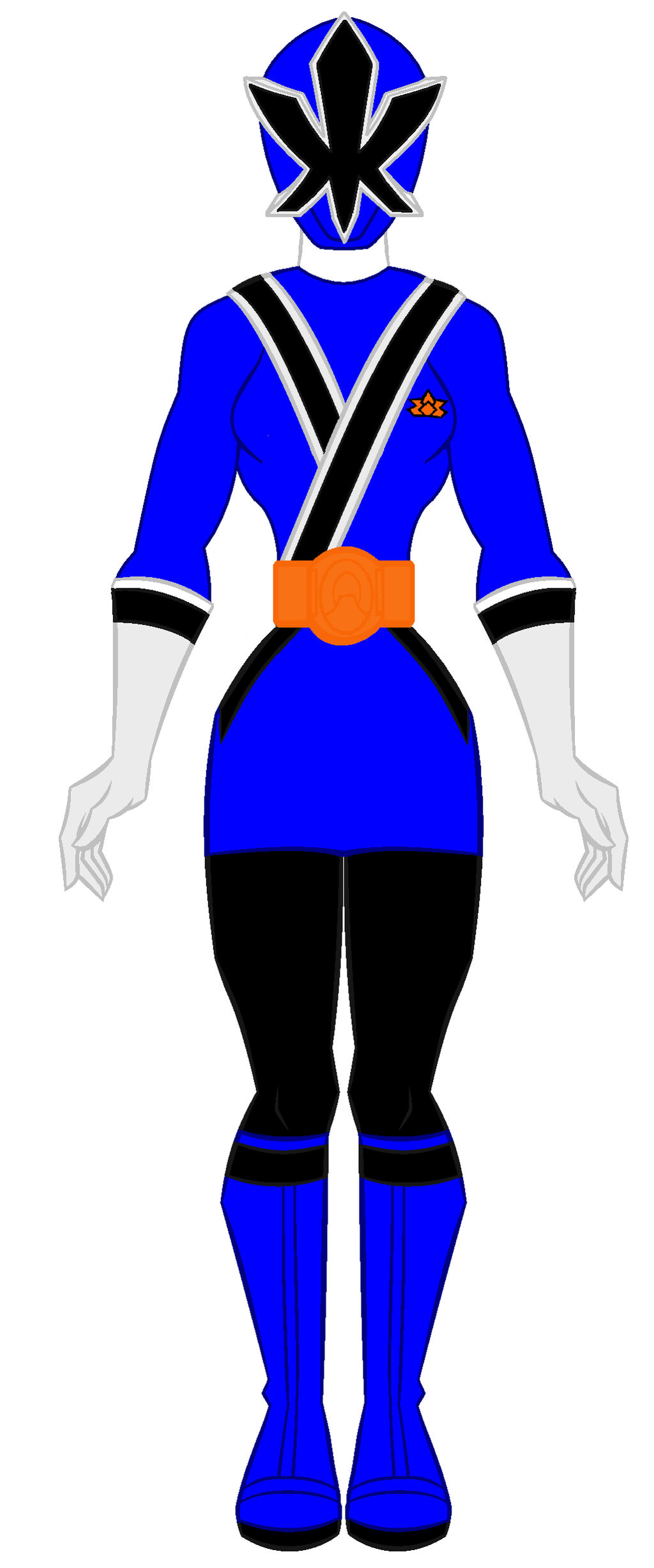 18. Power Rangers Samurai - Blue Ranger Girl by PowerRangersWorld999 on ...